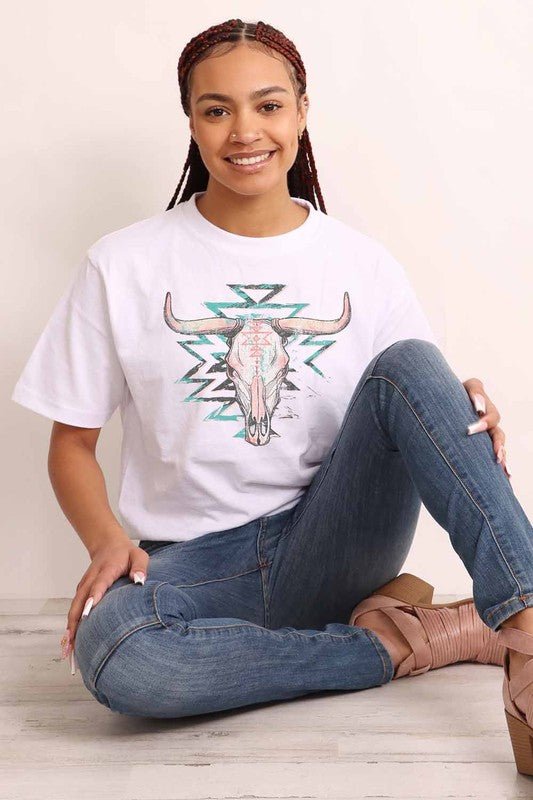 Western Boho Graphic  Tee