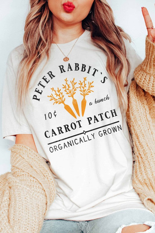 RABBIT'S CARROT PATCH EASTER GRAPHIC TEE