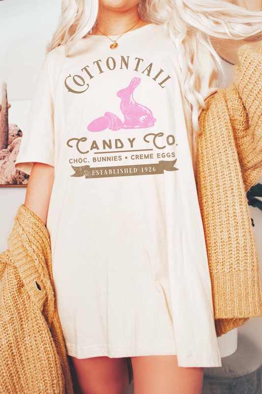 COTTONTAIL CANDO CO EASTER GRAPHIC TEE