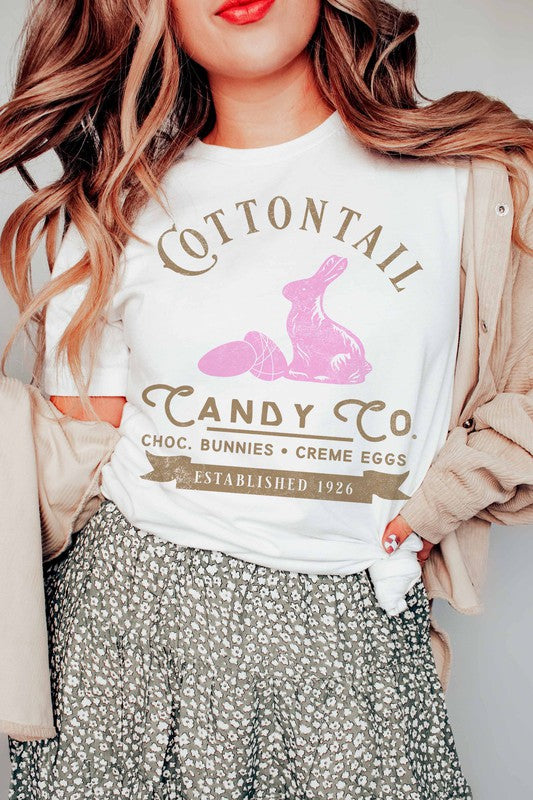 COTTONTAIL CANDO CO EASTER GRAPHIC TEE