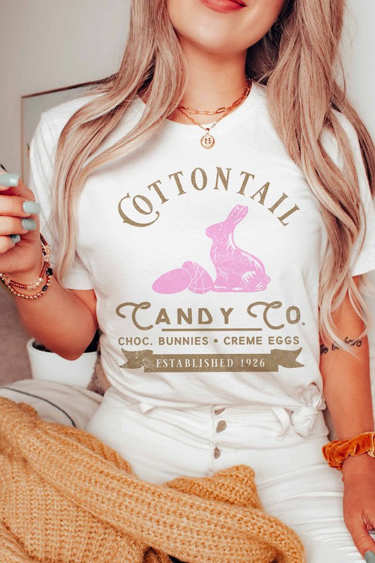 COTTONTAIL CANDO CO EASTER GRAPHIC TEE