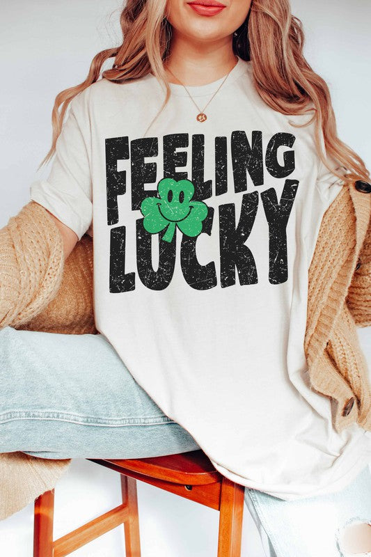 FEELING LUCKY GRAPHIC TEE