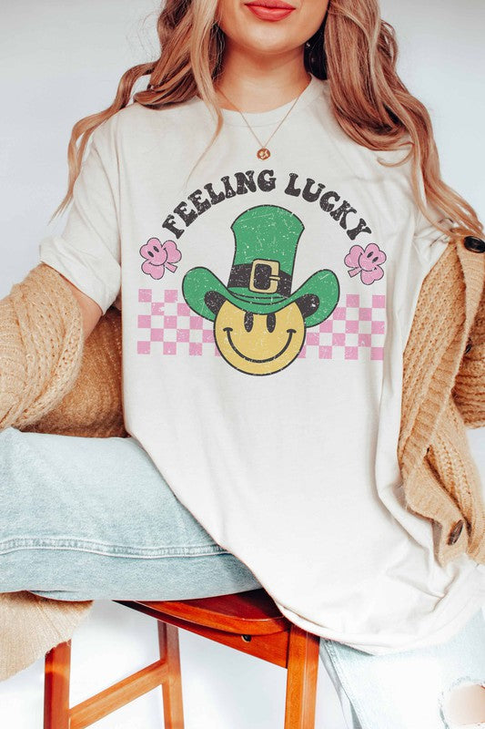 FEELING LUCKY GRAPHIC TEE