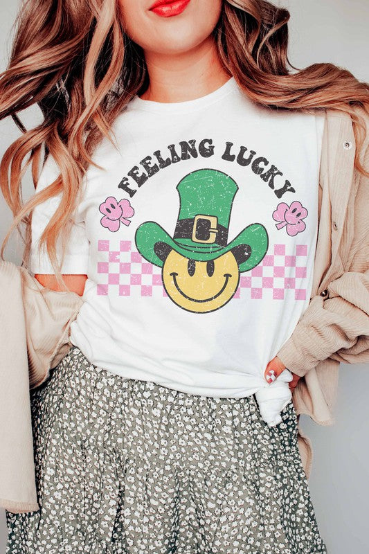 FEELING LUCKY GRAPHIC TEE