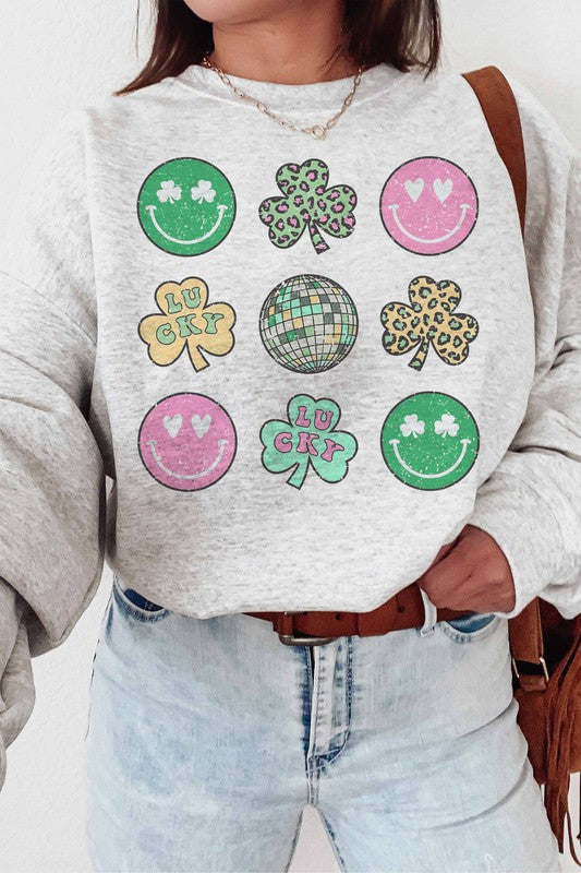 SMILEY ST PATRICK'S GALLERY SWEATSHIRT