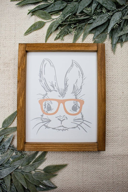 Bunny With Glasses