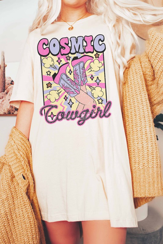 COSMIC COWGIRL GRAPHIC TEE