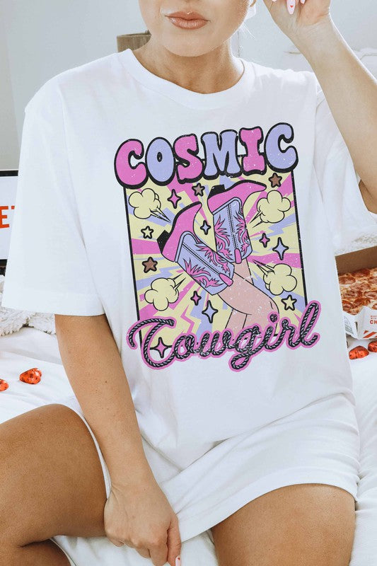 COSMIC COWGIRL GRAPHIC TEE