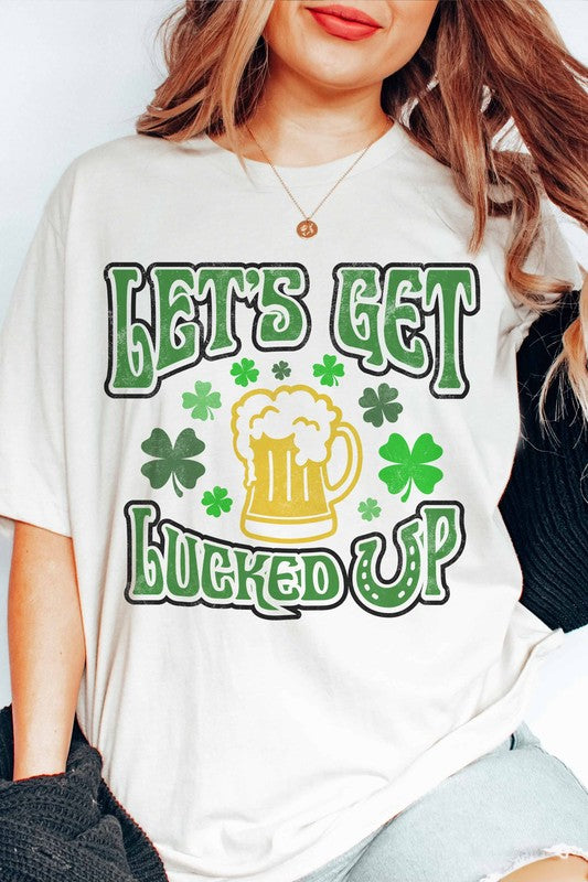 LET'S GET LUCKED UP GRAPHIC TEE