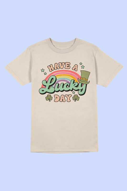 HAVE A LUCKY DAY TEE PLUS SIZE