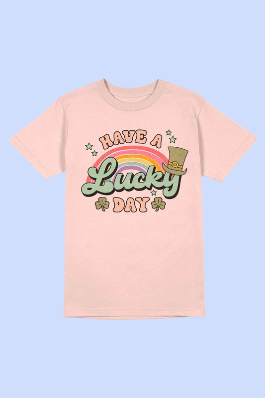 HAVE A LUCKY DAY TEE PLUS SIZE