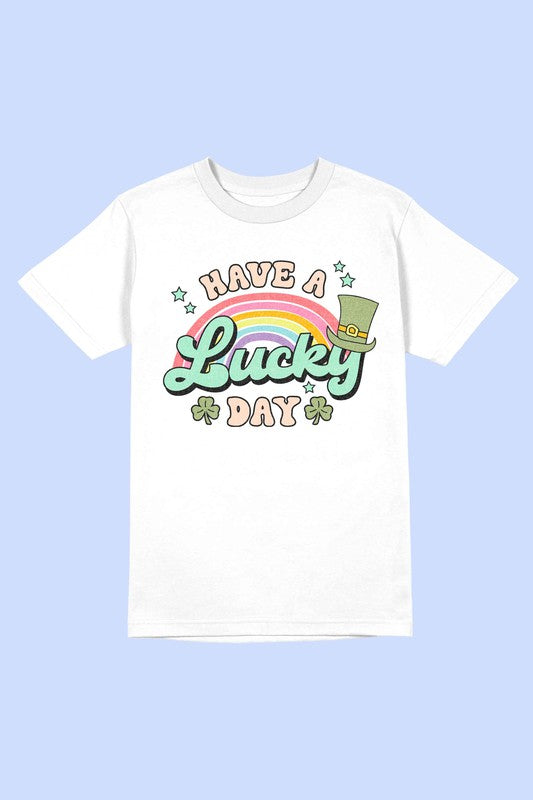 HAVE A LUCKY DAY TEE PLUS SIZE