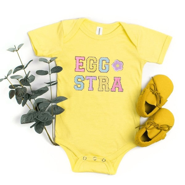 Eggstra Flower Baby Onesie