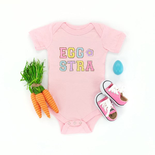 Eggstra Flower Baby Onesie