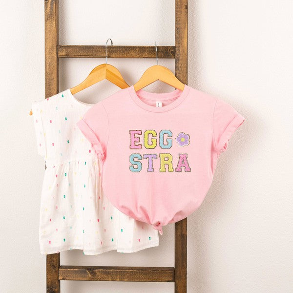 Eggstra Flower Toddler Graphic Tee