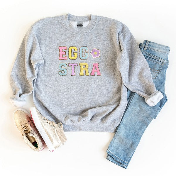 Eggstra Flower Youth Sweatshirt