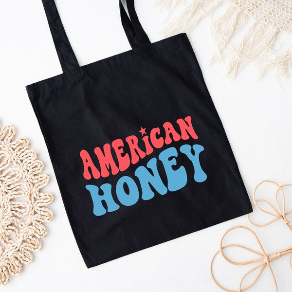 American Honey Wavy Tote