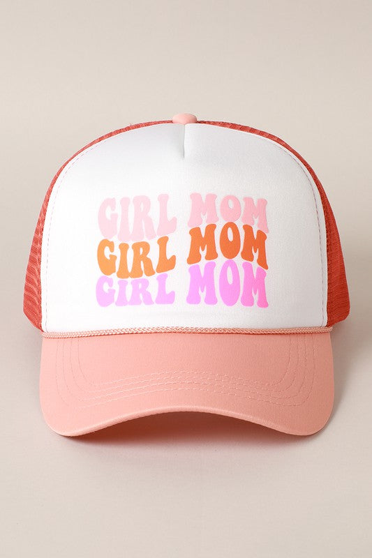 GIRL MOM Foam Trucker Hat