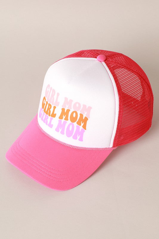 GIRL MOM Foam Trucker Hat