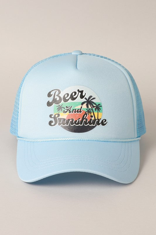 Summer Vibe Foam Trucker Cap