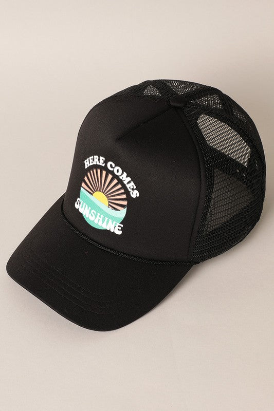 Sunshine Design Foam Trucker Hat