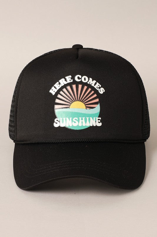 Sunshine Design Foam Trucker Hat