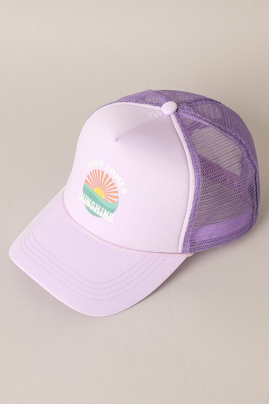 Sunshine Design Foam Trucker Hat