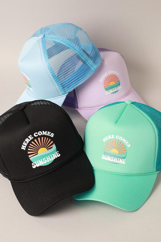 Sunshine Design Foam Trucker Hat