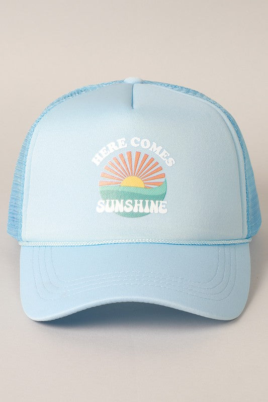 Sunshine Design Foam Trucker Hat