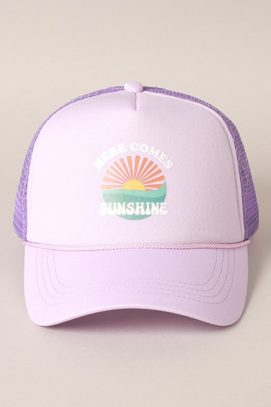 Sunshine Design Foam Trucker Hat