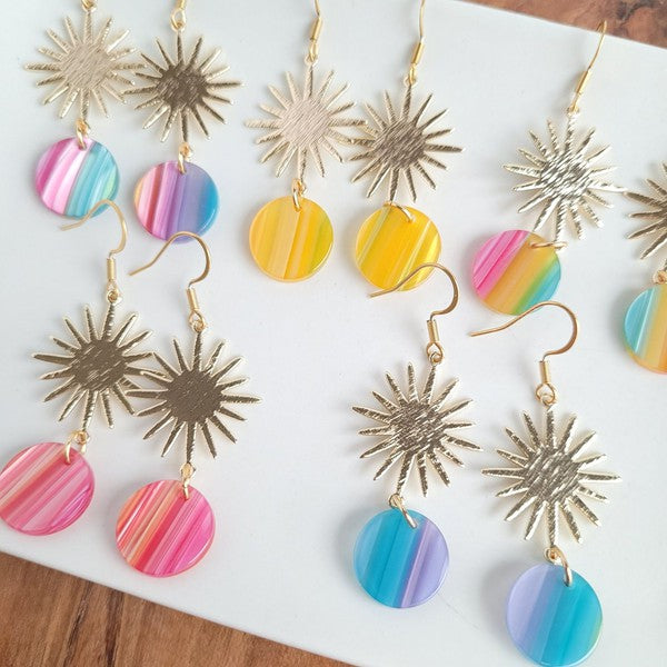 Solana Earrings - Rainbow Surprise