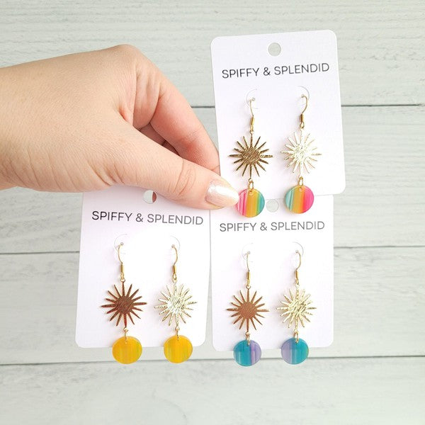 Solana Earrings - Rainbow Surprise