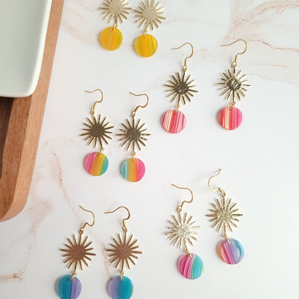 Solana Earrings - Rainbow Surprise