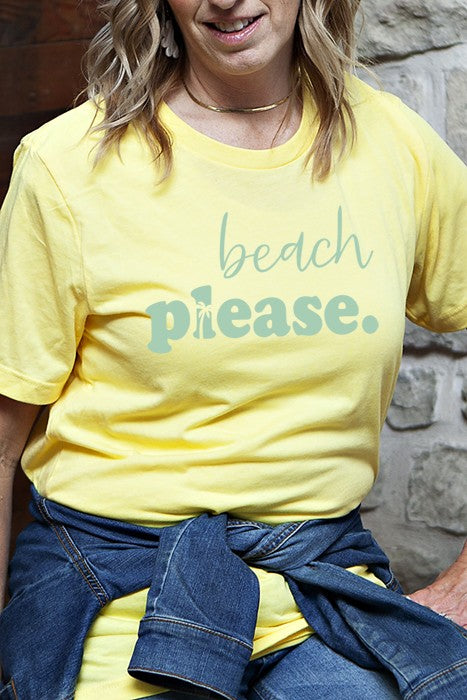 Beach Please Tee