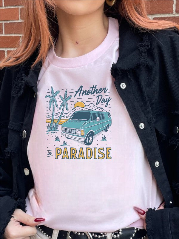 Another Day In Paradise Van Boutique Tee