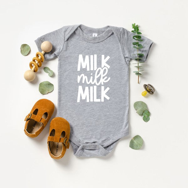 Milk Milk Milk Baby Onesie