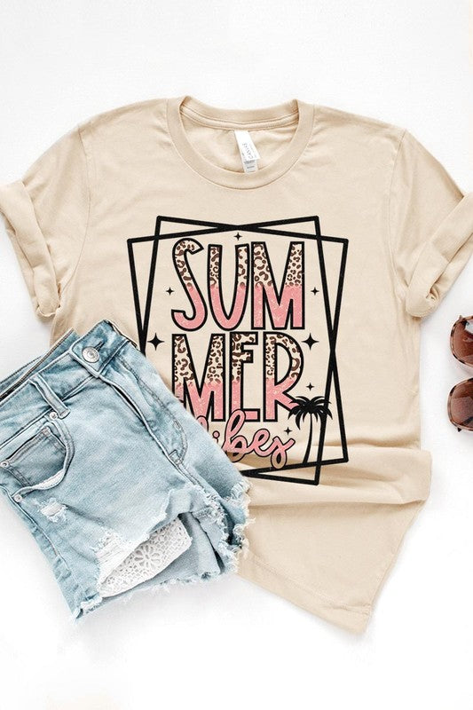 Summer Vibes Unisex Short Sleeve Tee