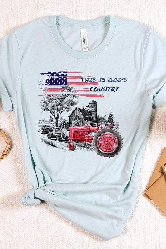 American Tractor Unisex Short Sleeve Tee