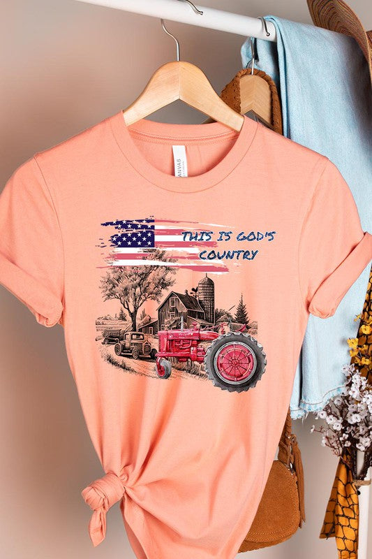 American Tractor Unisex Short Sleeve Tee