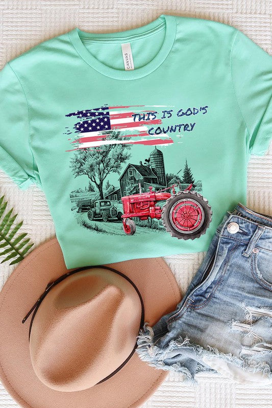 American Tractor Unisex Short Sleeve Tee