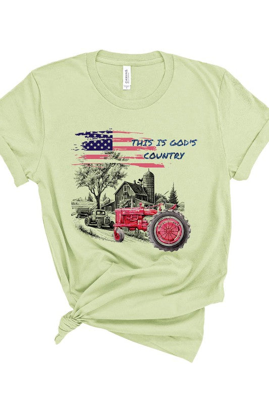 American Tractor Unisex Short Sleeve Tee