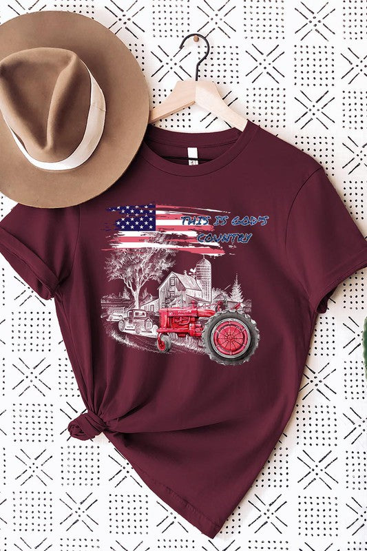 American Tractor Unisex Short Sleeve Tee