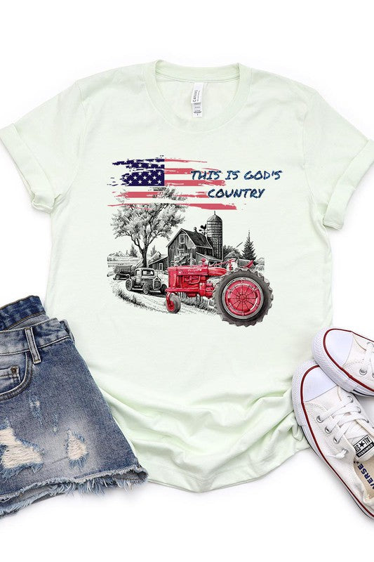 American Tractor Unisex Short Sleeve Tee