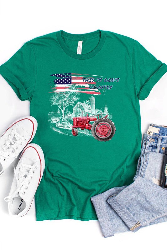 American Tractor Unisex Short Sleeve Tee