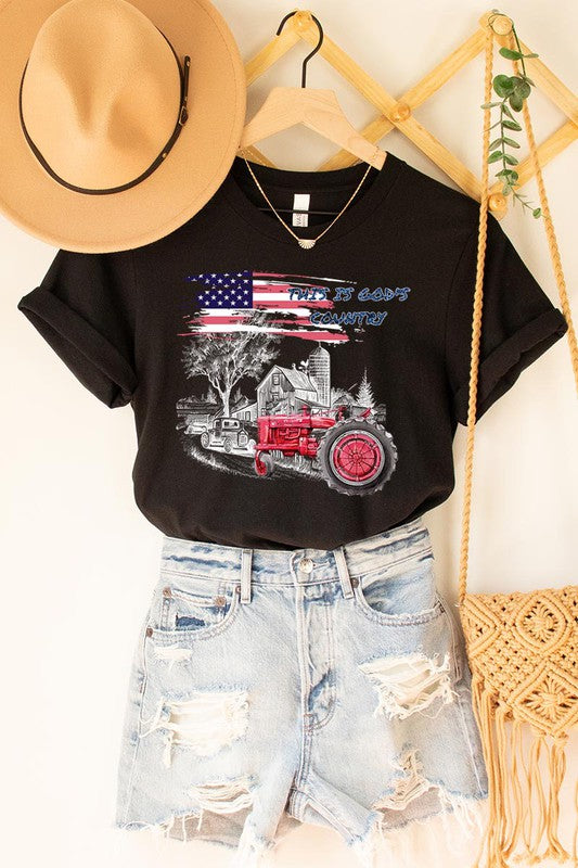 American Tractor Unisex Short Sleeve Tee