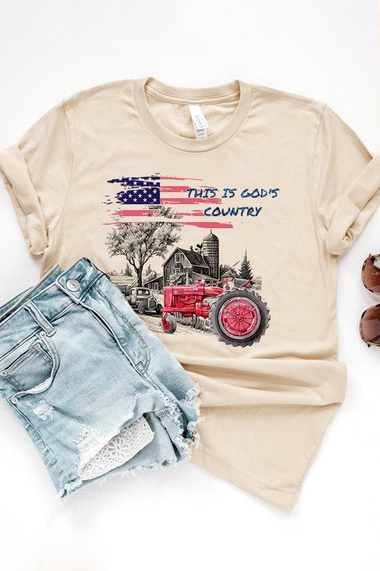 American Tractor Unisex Short Sleeve Tee