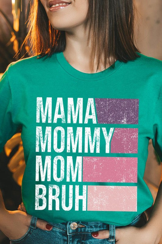 Mama Mommy Mom Bruh Unisex Short Sleeve Tee