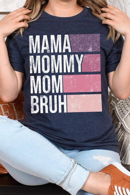 Mama Mommy Mom Bruh Unisex Short Sleeve Tee