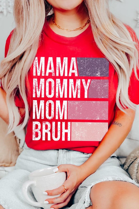 Mama Mommy Mom Bruh Unisex Short Sleeve Tee