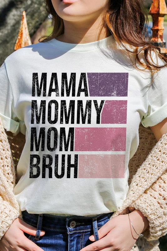 Mama Mommy Mom Bruh Unisex Short Sleeve Tee